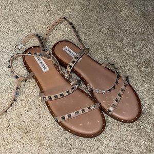Steve Madden stud sandals! Perfect for early fall :)